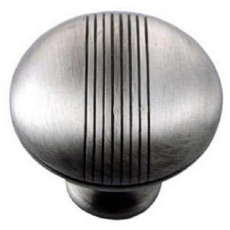 Grandoldgarden MG-13221 Satin Chrome Striped Pull - 1.5 in. GR3244330